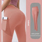 🔥High Waisted Tummy Control Side Pocket Shaping Training Leggings