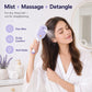 ⏳LAST DAY SALE 50% OFF🎉💕Electric Spray Air Cushion Massage Comb 💨| Detangle, Moisturize💧 & Red Light Therapy