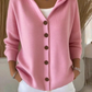🔥HOT SALE-UP TO 50% Off🔥Women Cotton Plain Long Sleeve Comfy Casual Cardigan