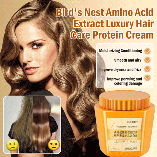 🔥NEW VERSION-UP TO 50% OFF🔥Amino Acid Essence Luxury Nourishing Hair Protein Cream