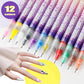 🎅CHRISTMAS SPECIAL PRICE: ￡9.99!!⏳12 Colors Nail Art Pens Set🎨💅3