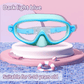 🏊‍♀️ last day Buy 1 Get 1 Free🏊‍♀️-HD children's large frame waterproof and anti-fog swimming goggles