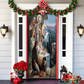 🎅Christmas Door Cover🌟🌟2025 Christmas and Halloween front door decoration