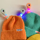 🎃Halloween Gift🎁Winter Parent-Child Cute Glowing Little Monster Knit Hat
