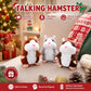 🐹💝70% OFF!!!-Ready for Christmas!🎄🎁Talking Hamster Plush – repeats whatever you say, auto head-shaking, hilarious fun for kids & adults