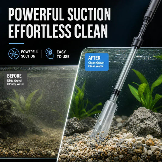 ⏳LAST DAY SALE ONLY￡10.99!🔥Electric Aquarium Gravel Cleaner✨