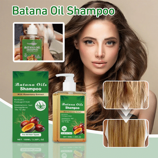 ⏰Last Day Hot Sale!!⌛🏆Buy 3 Get 2 Free ✨👧Batana Oil Shampoo with Rosemary Extract🌸