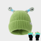 🎃Halloween Gift🎁Winter Parent-Child Cute Glowing Little Monster Knit Hat
