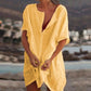 🔥🔥Buy 1 Get 1 Free🔥🔥Summer Polyester Loose Short Dresses  Casual Women's  shirt