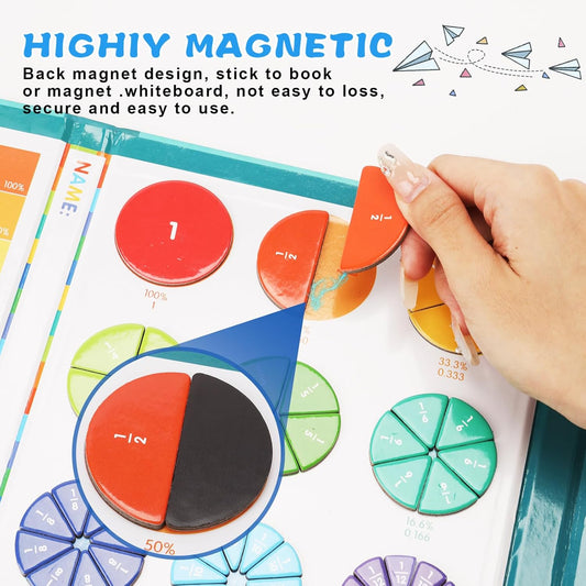 🔥HOT SALE-UP TO 70%  Off⏳Magnetic Fraction Demonstration Book