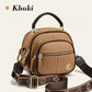 🔥Christmas Sale-Up to 50% Off🛫Classic Multifunctional Compartments Adjustable Wide Shoulder Strap Leather Crossbody Bag