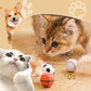 🔥🔥Buy More Save More🔥💥Interactive Cat Bouncy Ball with Feather🔥🔥