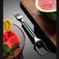 💥HOT SALE Buy 1 Get 1 Free🔥🍉 Effortless Fruit Prep✨ 2-in-1 Fruit Cutter & Fork – For Quick and Easy Fruit Serving! 🍓