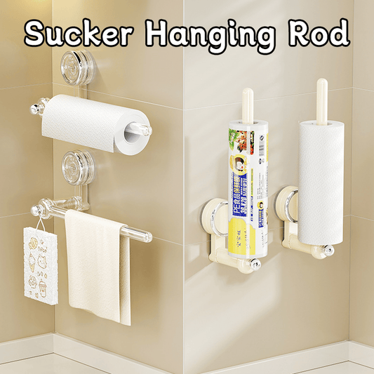 🔥Buy 1 Get 1 Free 🔥Multifunctional Sucker Hanging Rod