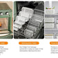 🔥Up to 70% Off🔥Household transparent plastic food storage box-Including drain basket💧