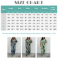 🔥Women's Summer Fashion Leaf Print Plus Size Bodysuit with Elastic Waist