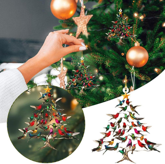 🔥🏆Special Price ONLY $9.99🔥🐦🎄Hummingbird Christmas Ornament✨(Same as in the video)