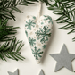 💖DIY Heart Shaped Hand Embroidered Christmas Finished product/DIY material kit