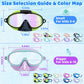 🏊‍♀️ last day Buy 1 Get 1 Free🏊‍♀️-HD children's large frame waterproof and anti-fog swimming goggles