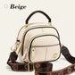 🔥Christmas Sale-Up to 50% Off🛫Classic Multifunctional Compartments Adjustable Wide Shoulder Strap Leather Crossbody Bag