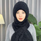 🎁Christmas Hot Sale - 60% OFF🎄Winter Versatile Knitted Hooded Scarf for Women