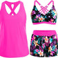 ⏰2026 SUMMER HOT SALE – 50% OFF! 🔥Women's 3-Piece Swimsuit Tankini Set with Shorts
