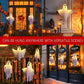 🔥Last Day Special Price £6.99!!👻Halloween Glowing Ghost Chandelier