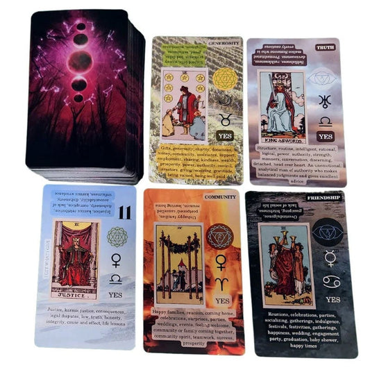 🏆Flash Sale⚡🎁Tarot Cards Set With Meanings