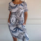 🍀🌷MOTHER'S DAY HOT SALE 50% OFF🍀🌷Women's Cotton Loose Printed Dress (BUY MORE SAVE MORE)