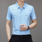 🌹Mother's Day Promotion 🎁💨Men's Ice Silk Business Shirt👚Wrinkle-Free Iron-Free🔥