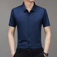 🌹Mother's Day Promotion 🎁💨Men's Ice Silk Business Shirt👚Wrinkle-Free Iron-Free🔥
