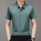 🌹Mother's Day Promotion 🎁💨Men's Ice Silk Business Shirt👚Wrinkle-Free Iron-Free🔥