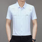 🌹Mother's Day Promotion 🎁💨Men's Ice Silk Business Shirt👚Wrinkle-Free Iron-Free🔥