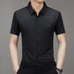 🌹Mother's Day Promotion 🎁💨Men's Ice Silk Business Shirt👚Wrinkle-Free Iron-Free🔥