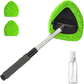 🔥Microfiber Car Windshield Cleaning Tool with Extendable Handle