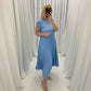 🌹Mother's Day Promotion 🎁Sleeveless Pleated Simple Solid Color Dress