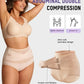 💖Last Day-Buy 1 Get 3 PacksSize High-Waist Cross Tummy Control Panties🎁Free socks Today💖Plus-!!