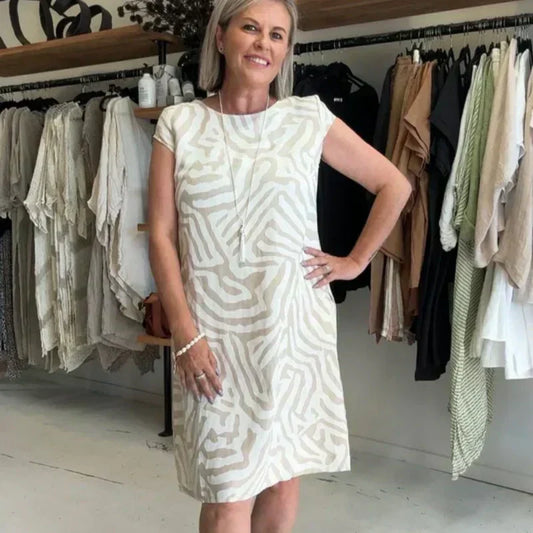 🌹Mother's Day Promotion 🎁✨2025 New Boho Vintage Casual Printed Dress💃