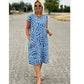 🌹Mother's Day Promotion 🎁✨2025 New Boho Vintage Casual Printed Dress💃