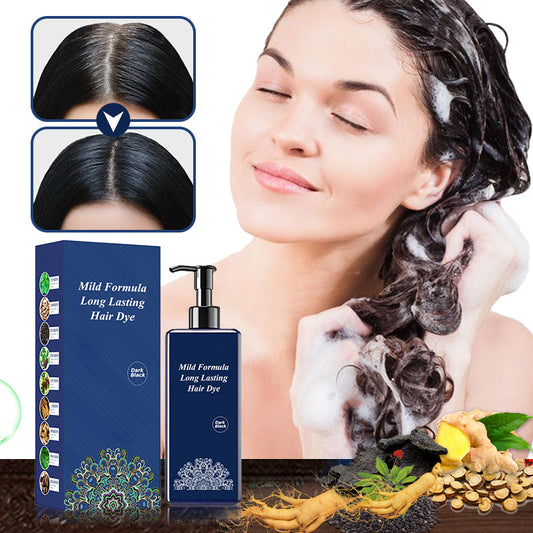 🔥HOT SALE🔥Plant-Based Hair Coloring Cream - Mild Formula Long Lasting
