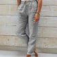 📢📢Last Day 70% OFF !!!⏰Women's  Elastic Waist Cotton Linen Wide Leg Pants👖