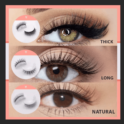 🎁Hot Sale 50% OFF⏳WATERPROOF SELF-ADHESIVE EYELASHES