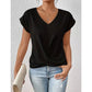 🔥🌹Mother's Day Promotion 🎁 50% OFF💥BIG SALE💷Best Price👚Casual Short Sleeve Elegant V-neck Twist Tee