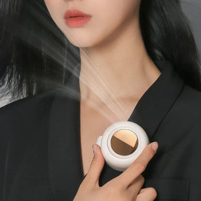 New🎁Hot Sale 50% OFF🔥⏳Small Whirlwind Clip Waist Neck Fan