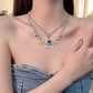 🌹Mother's Day Promotion 🎁Luxury Heart Double Layers Necklace