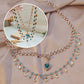 🌹Mother's Day Promotion 🎁Luxury Heart Double Layers Necklace