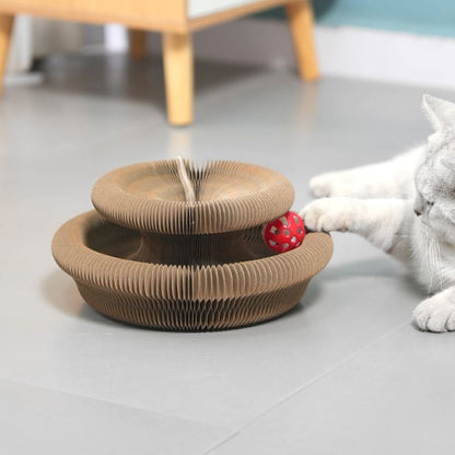 🌹Mother's Day Promotion 🎁Magic Accordion Cat Scratching Board