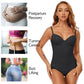 🔥LAST DAY SALE 50% OFF🔥Shapewear Bodysuit with Bra | Ruched Slimming Adjustable Waist✨
