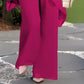 👗New Arrival 60% OFF!💝Charming Irregular Top & Wide Leg Pants Set