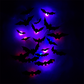 ⏳LAST DAY SALE ONLY ￡9.99!🔥50K+ SOLD!🦇Halloween 3D Bat LED Wall Light Decor